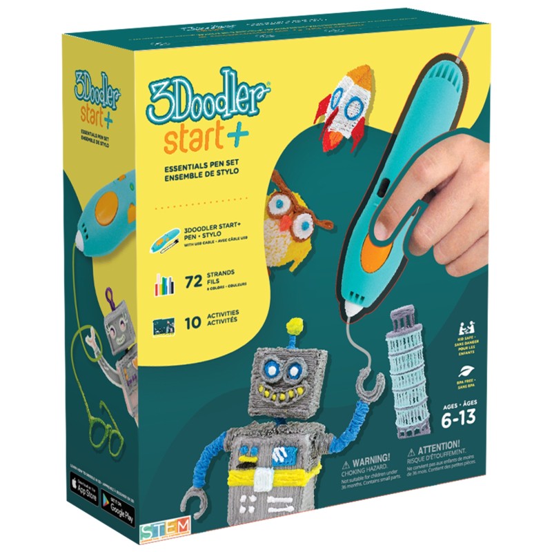 Długopis do druku 3D dla dzieci 3Doodler Start Plus, SPLUS